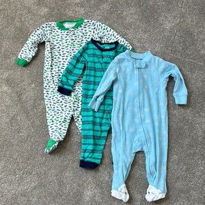 Carter’s Blue and Green Kids One Piece Set